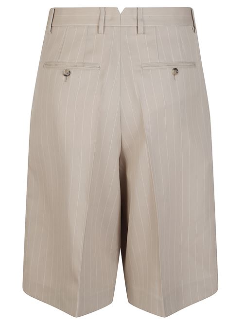 Bermuda Pinstripe Pleat AMI PARIS | HSO827WV0197A043